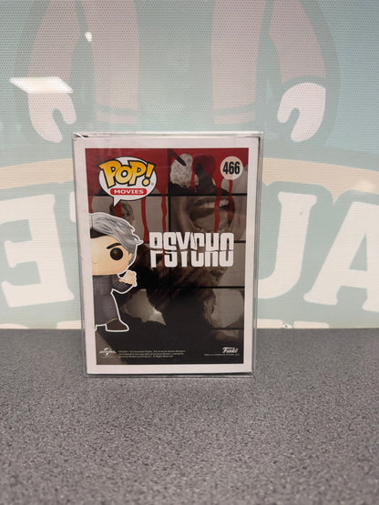 Norman Bates #466 Funko Pop! from Psycho – back of box