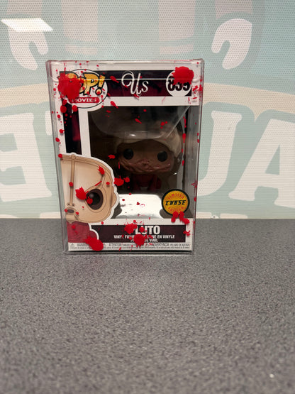 Pluto #839 Chase Funko Pop! from Us – front of box and figure