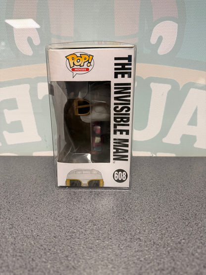 The Invisible Man Walgreens Exclusive Funko Pop! #608 from Universal Monsters – window side of box