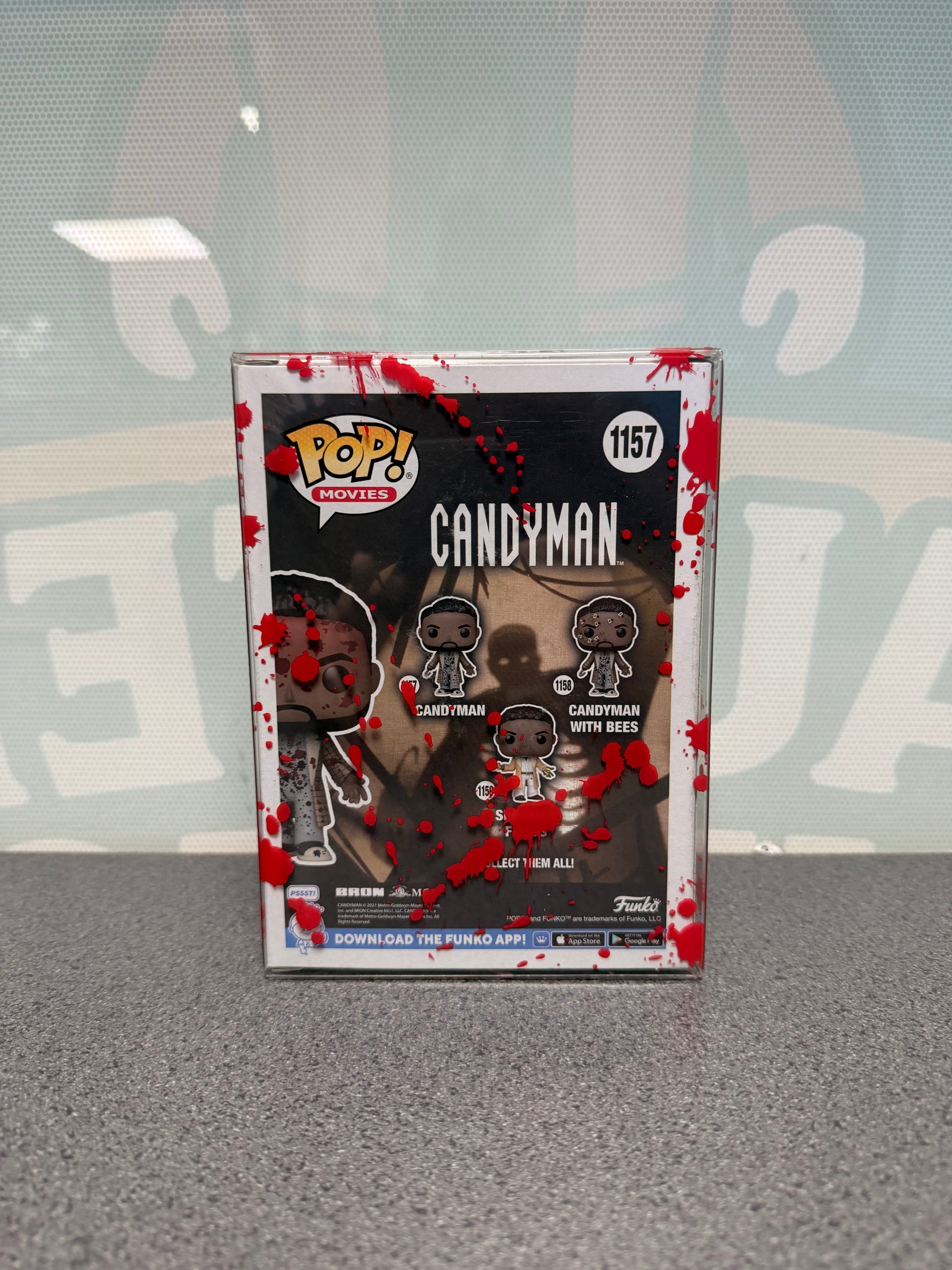 Candyman Chase Funko Pop! #1157 from Candyman – back of box