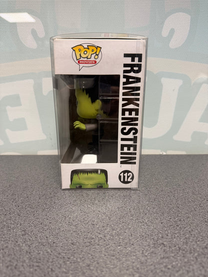 Frankenstein Funko Pop! #112 from Universal Monsters – window side of box