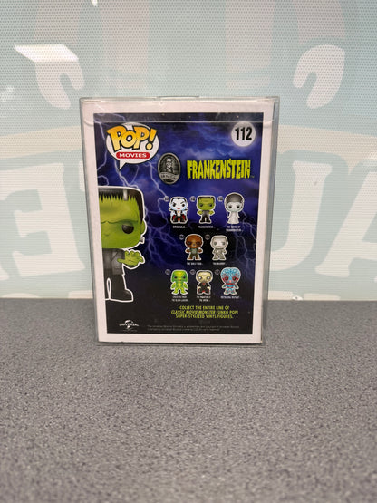Frankenstein Funko Pop! #112 from Universal Monsters – back of box
