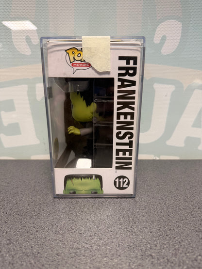 Frankenstein Glow in the Dark Funko Pop! #112 from Universal Monsters – window side of box
