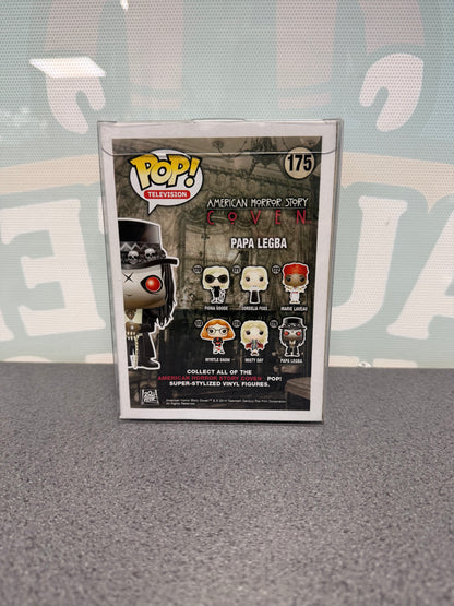 Papa Legba Funko Pop! #175 from American Horror Story: Coven – back of box