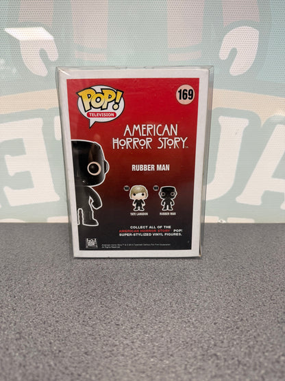 Rubber Man Funko Pop! #169 from American Horror Story – back of box