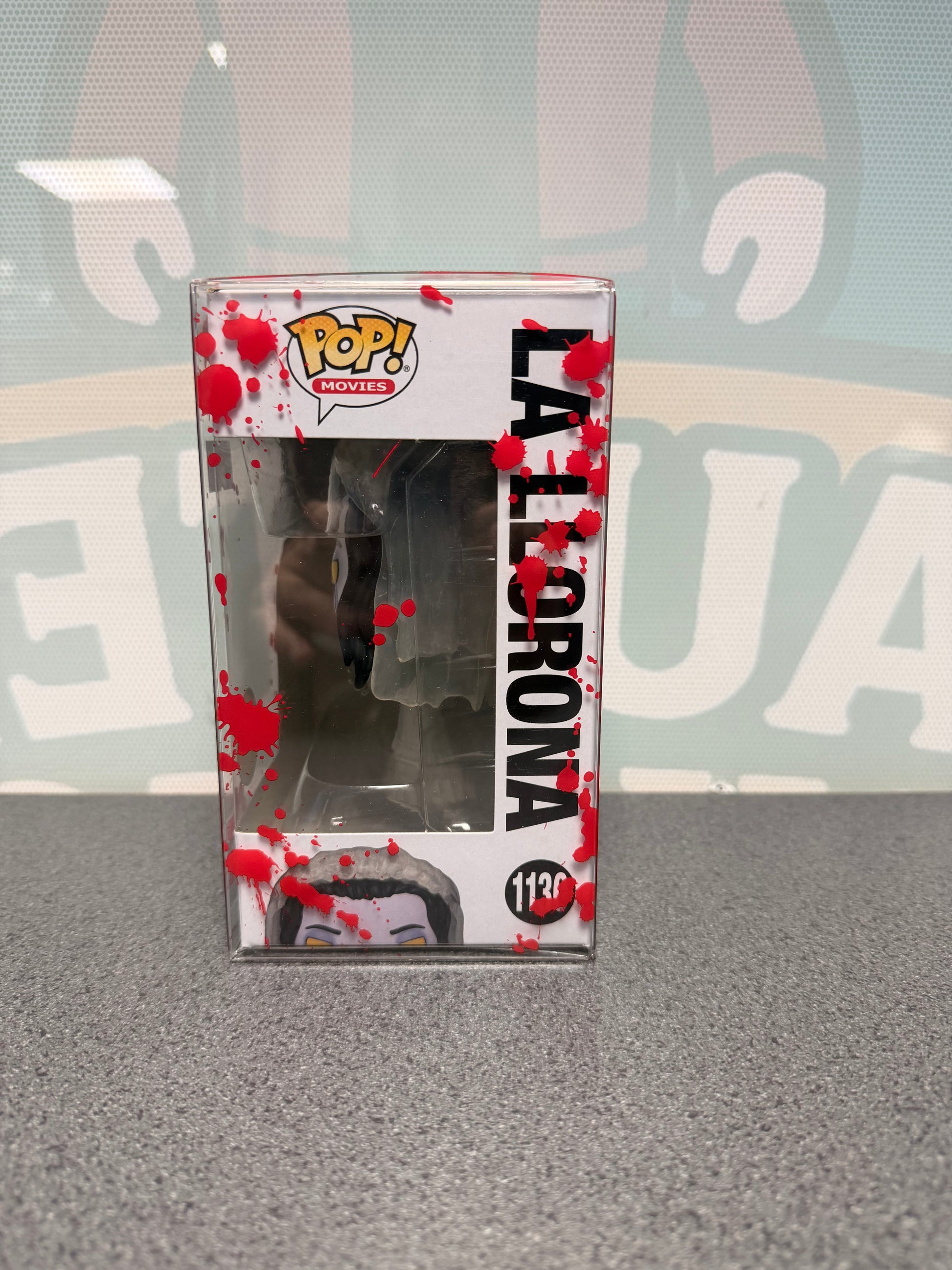 La Llorona Chase Funko Pop! #1130 from The Curse of La Llorona – window side of box