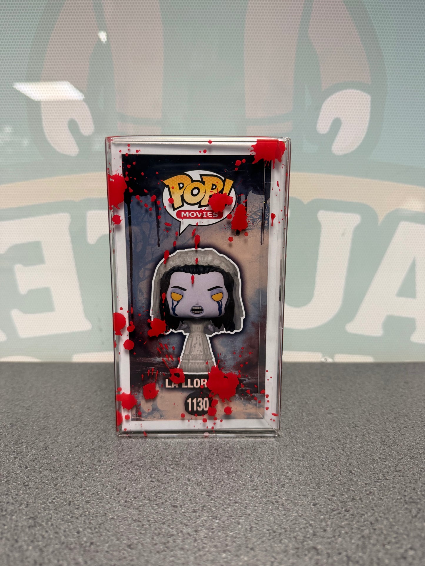 La Llorona Chase Funko Pop! #1130 from The Curse of La Llorona – illustrated side of box