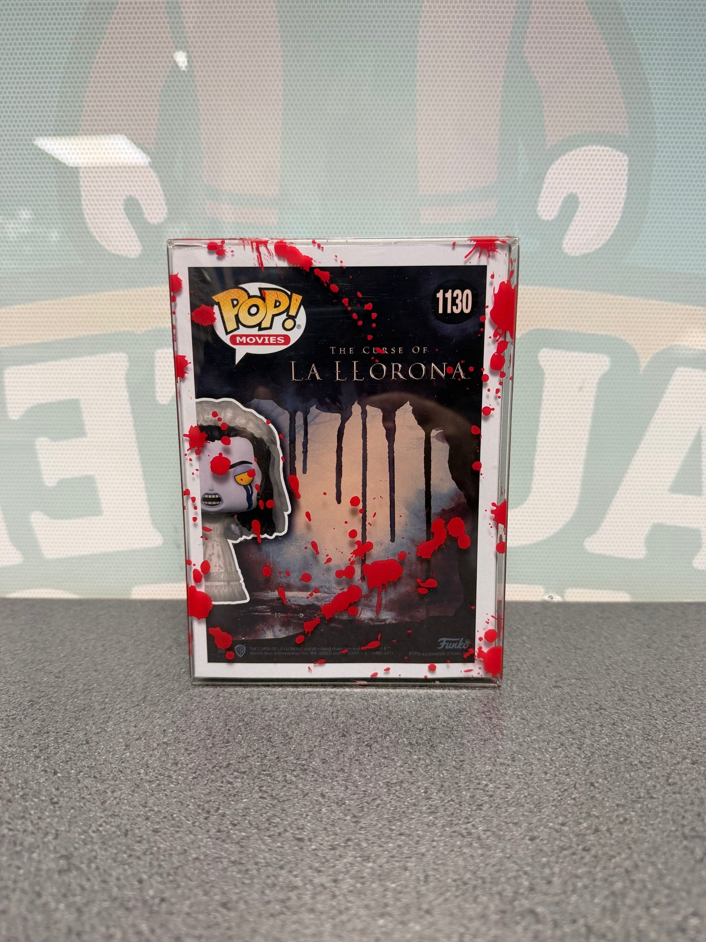 La Llorona Chase Funko Pop! #1130 from The Curse of La Llorona – back of box