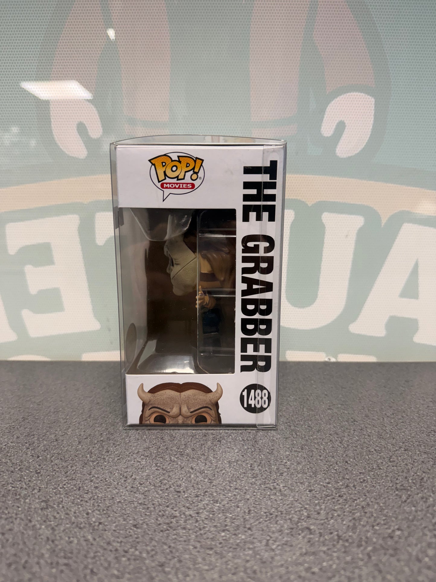 The Grabber #1488 Funko Pop! – window side of box