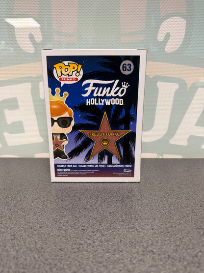Hollywood Freddy #63 Funko Pop! – back of box