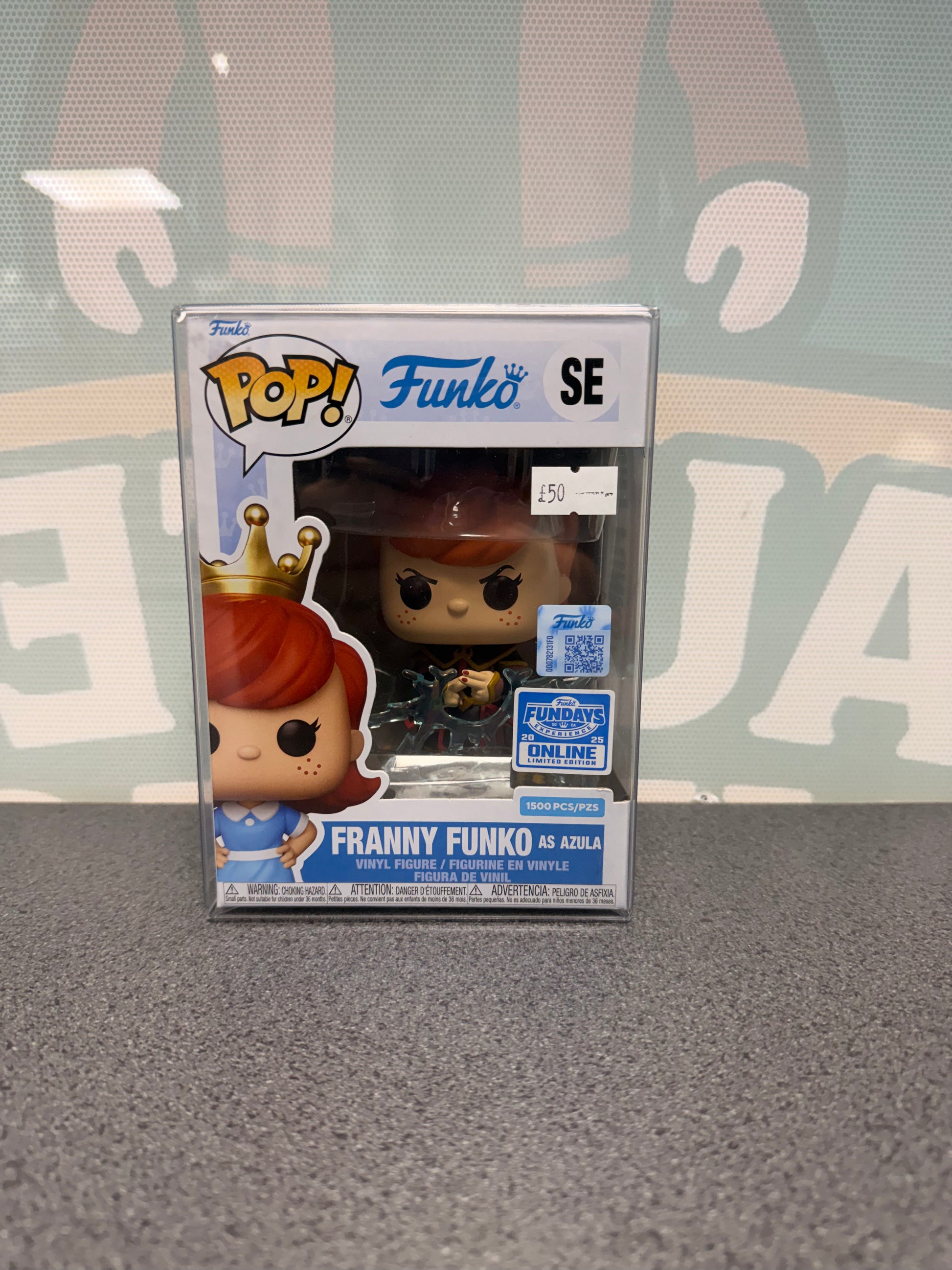 Franny Funko as Azula SE 1500 piece edition Funko Pop! – front of box and figure