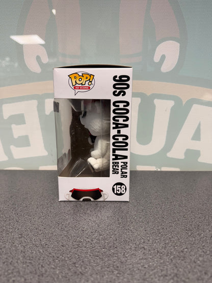 90s Coca-Cola Polar Bear Funko Pop! #158 window side