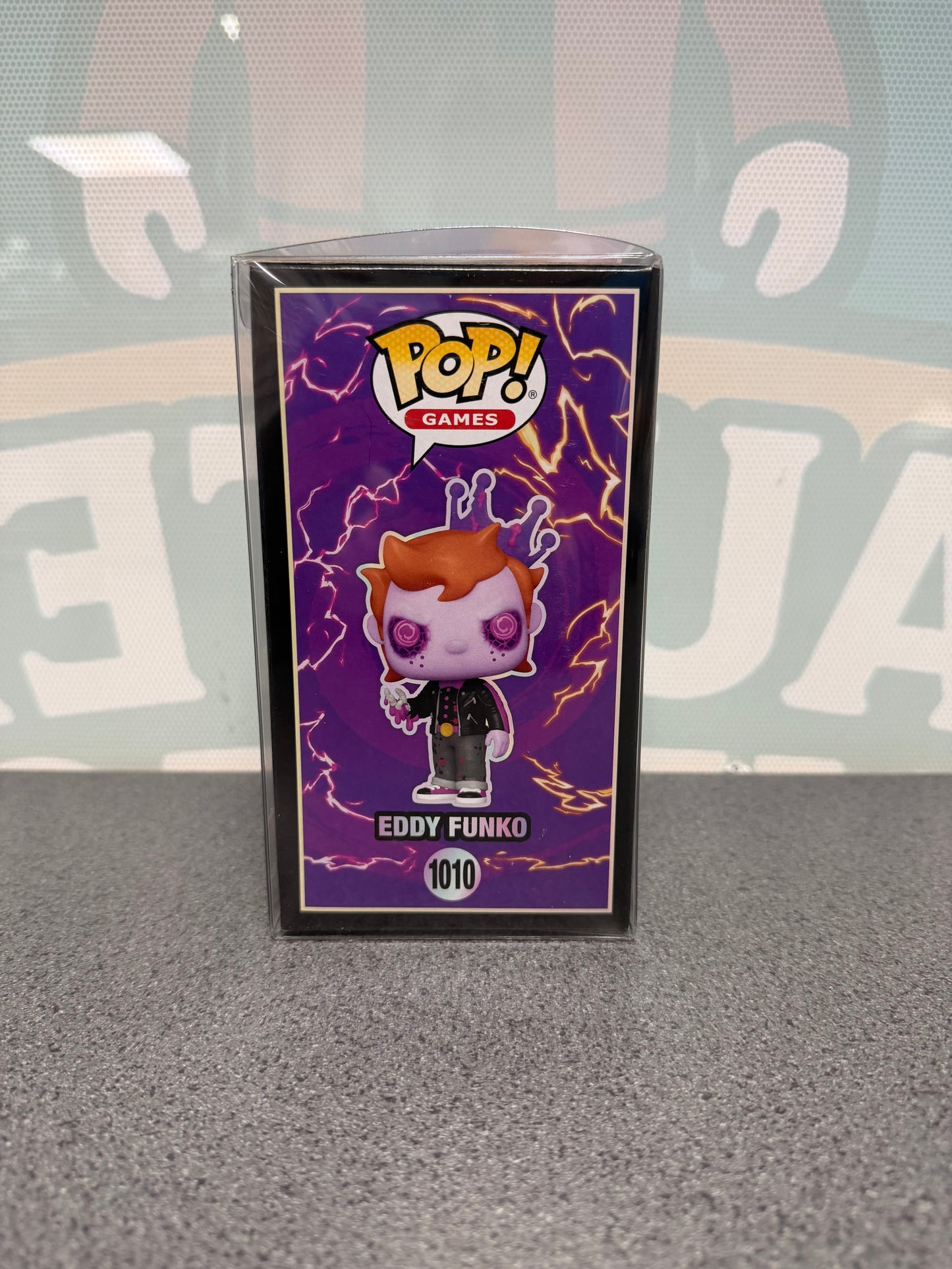 Eddy Funko Funko Pop! #1010 illustrated side of the Funko Fusion box
