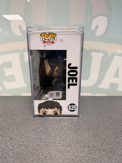 Joel Funko Pop! #620 window side showing SWAU authentication B27058