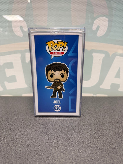 Joel Funko Pop! #620 illustrated side of the The Last of Us box