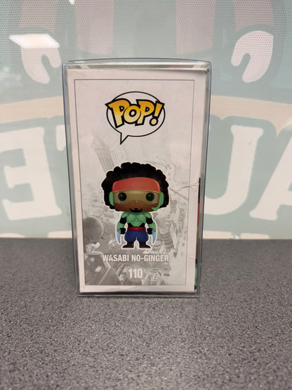 Wasabi No-Ginger Funko Pop! #110 illustrated side of the Big Hero 6 box