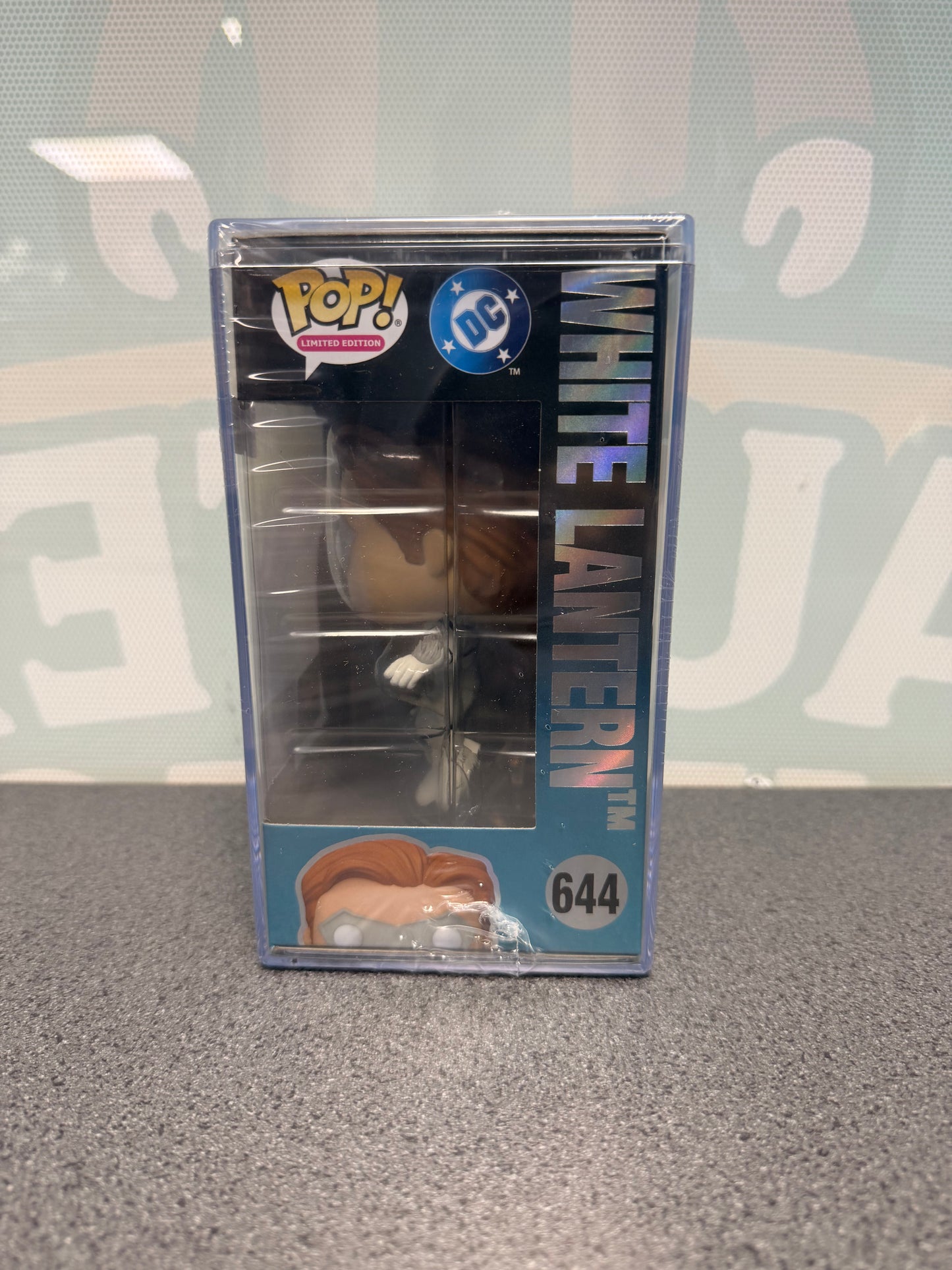 White Lantern Funko Pop! #644 window side