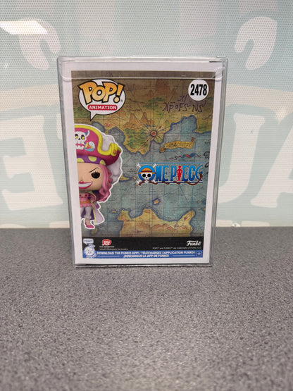 Rear of Young Big Mom One Piece Funko Pop! #2478 packaging