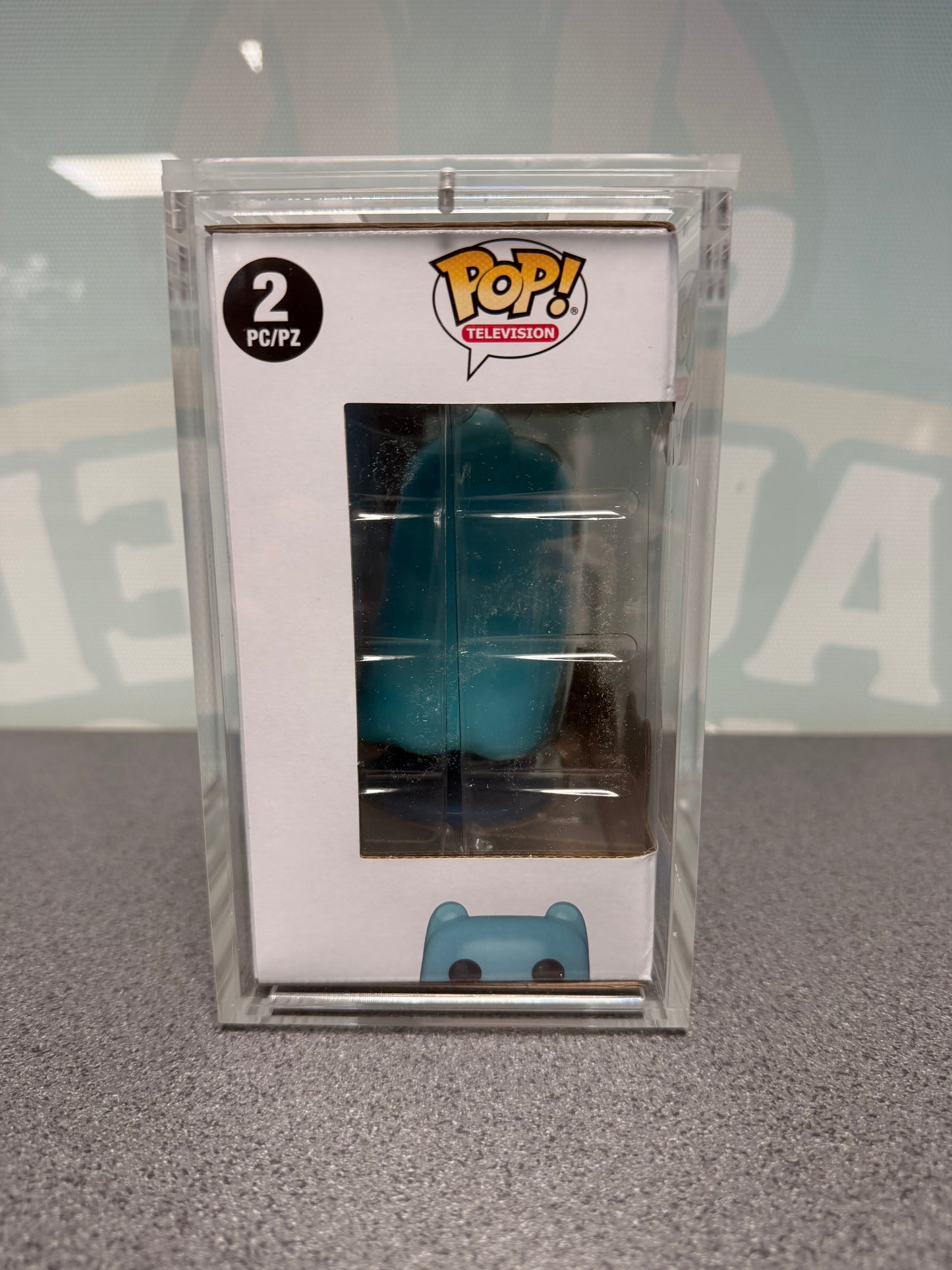 Opposite window side of the Finn and Jake Glow Adventure Time Funko Pop! 2-pack