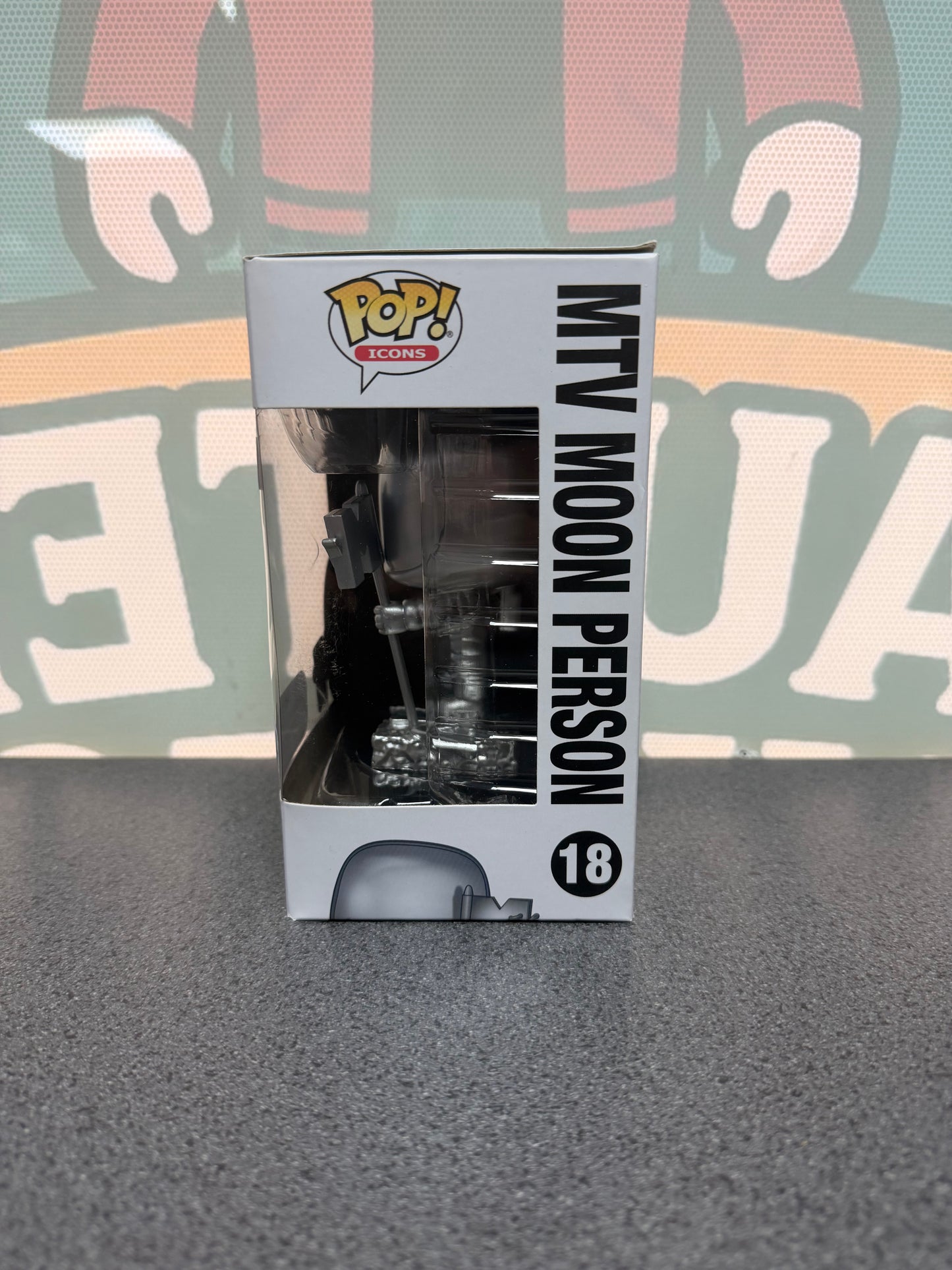 MTV Moon Person Funko Pop! #18 – Metallic Rainbow