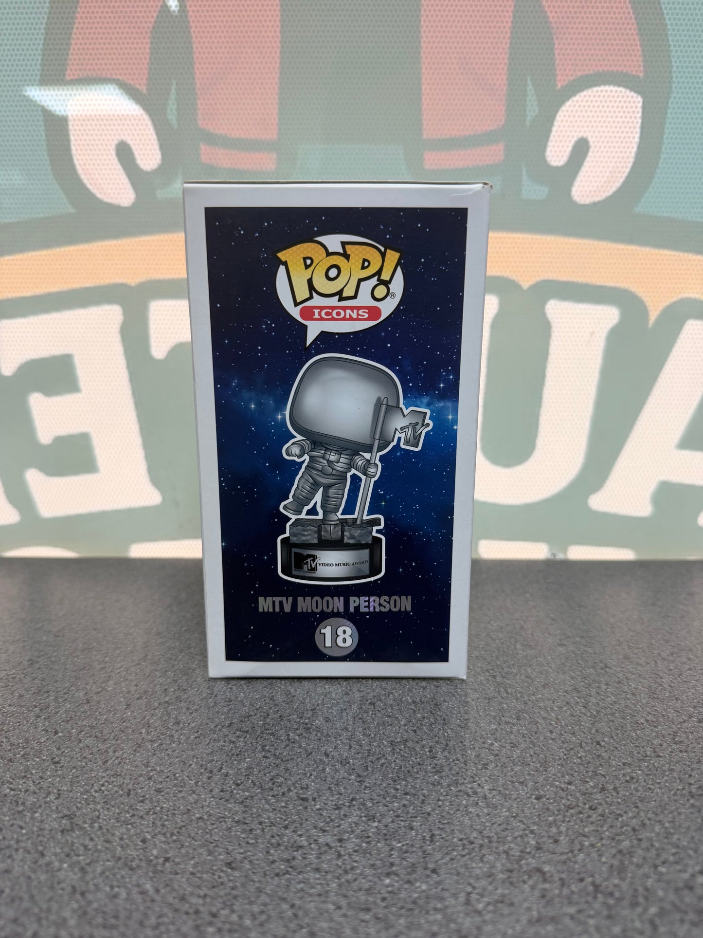MTV Moon Person Funko Pop! #18 – Metallic Rainbow
