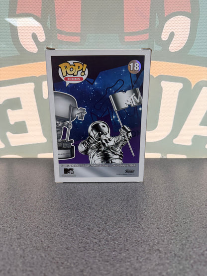 MTV Moon Person Funko Pop! #18 – Metallic Rainbow