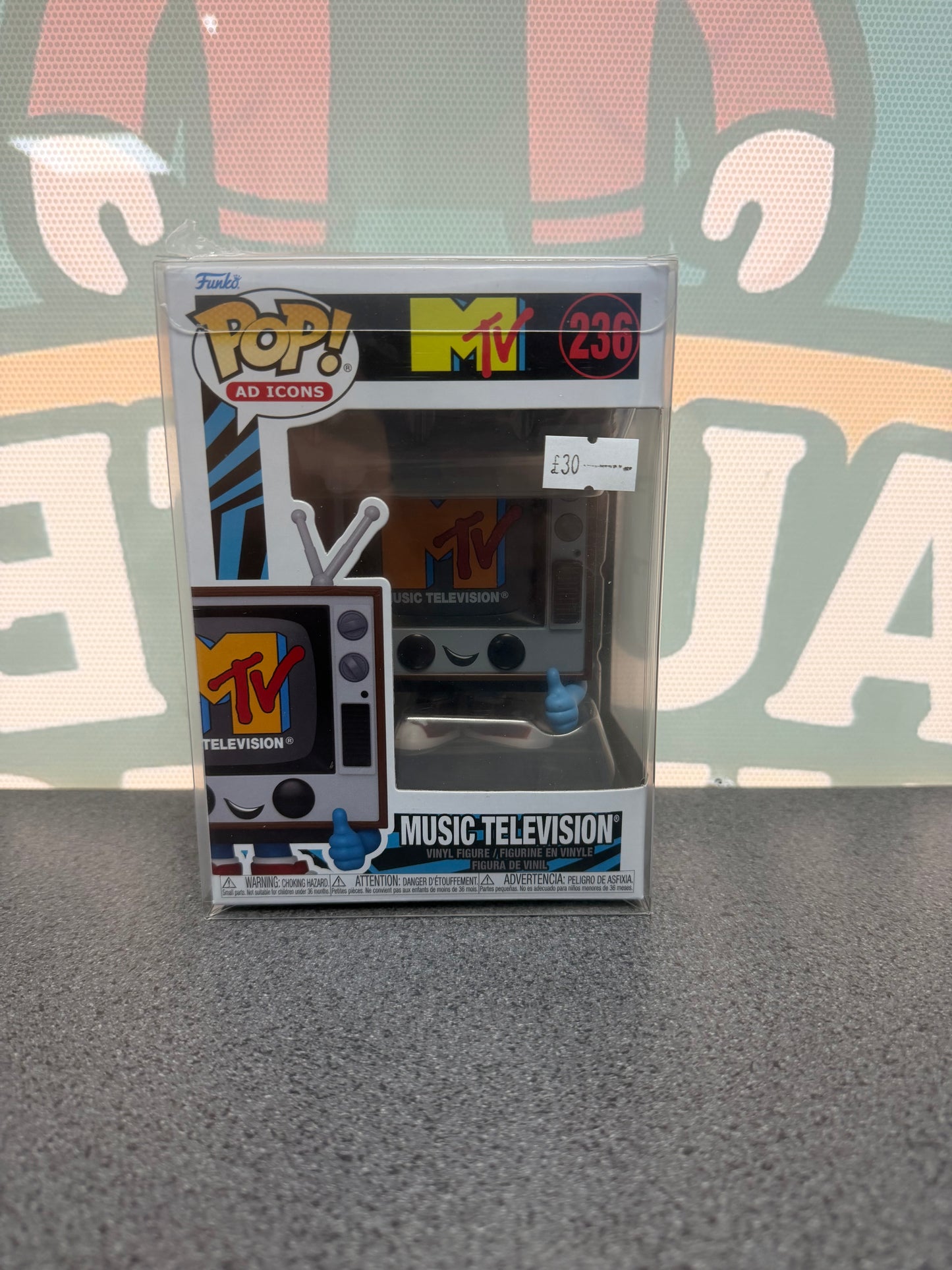 MTV Music Television Funko Pop! #236 – Ad Icons