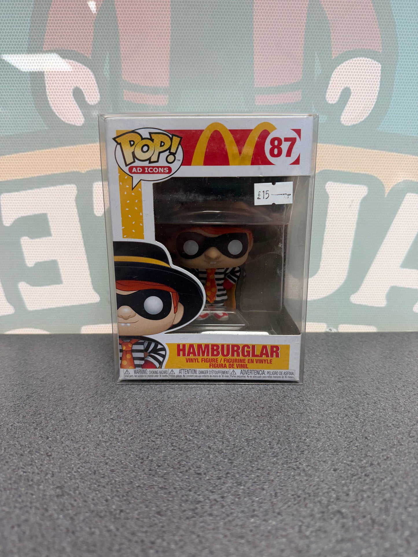 Hamburglar Funko Pop! #87 – McDonald's, Ad Icons