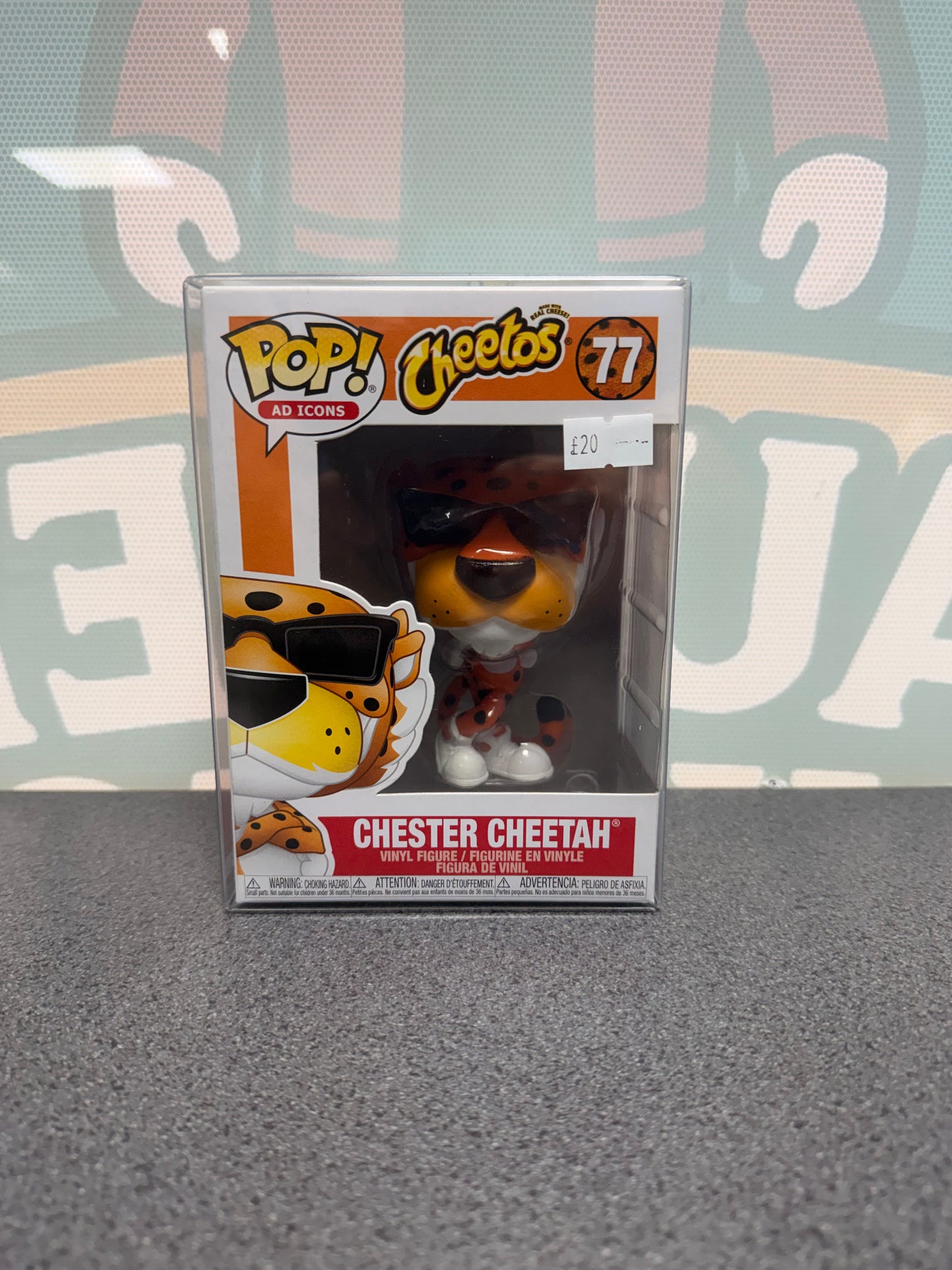 Chester Cheetah Funko Pop! #77 – Cheetos, Ad Icons