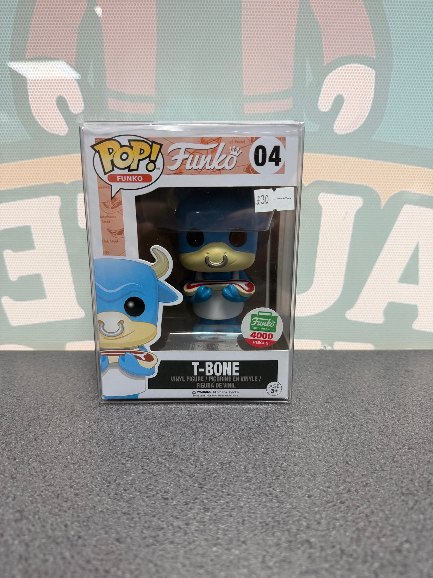 T-Bone Funko Pop! #04 – Limited Edition, 4,000 Pieces