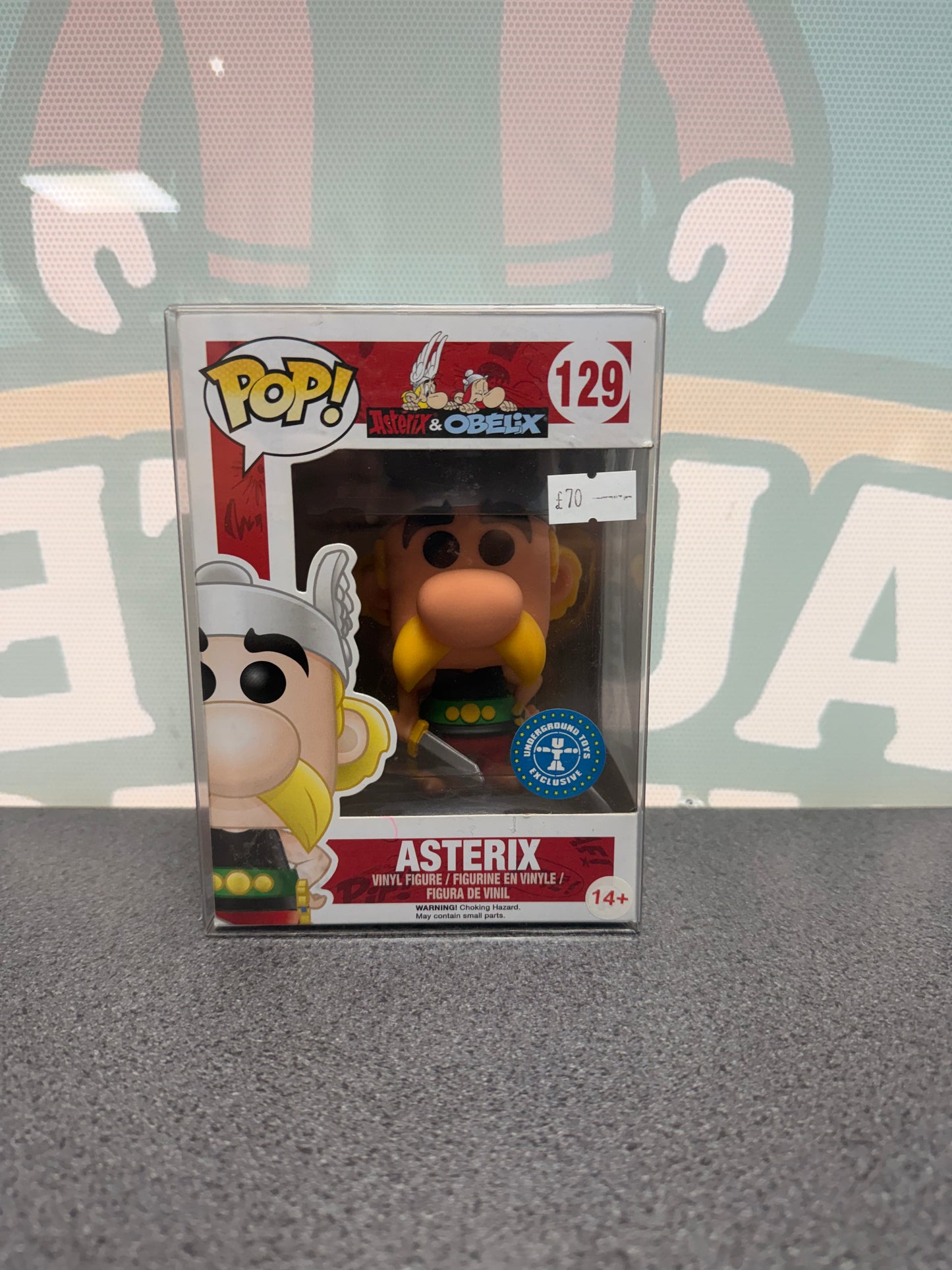 Asterix Funko Pop! #129 – Asterix & Obelix