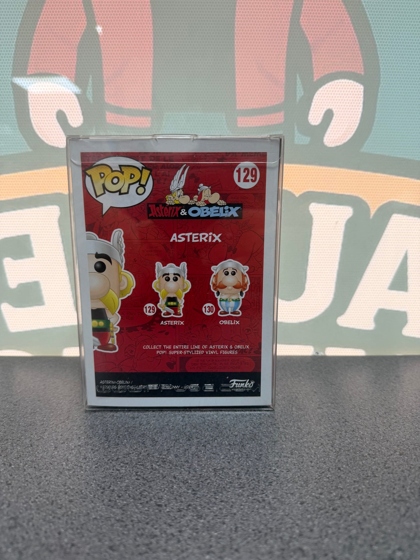 Asterix Funko Pop! #129 – Asterix & Obelix