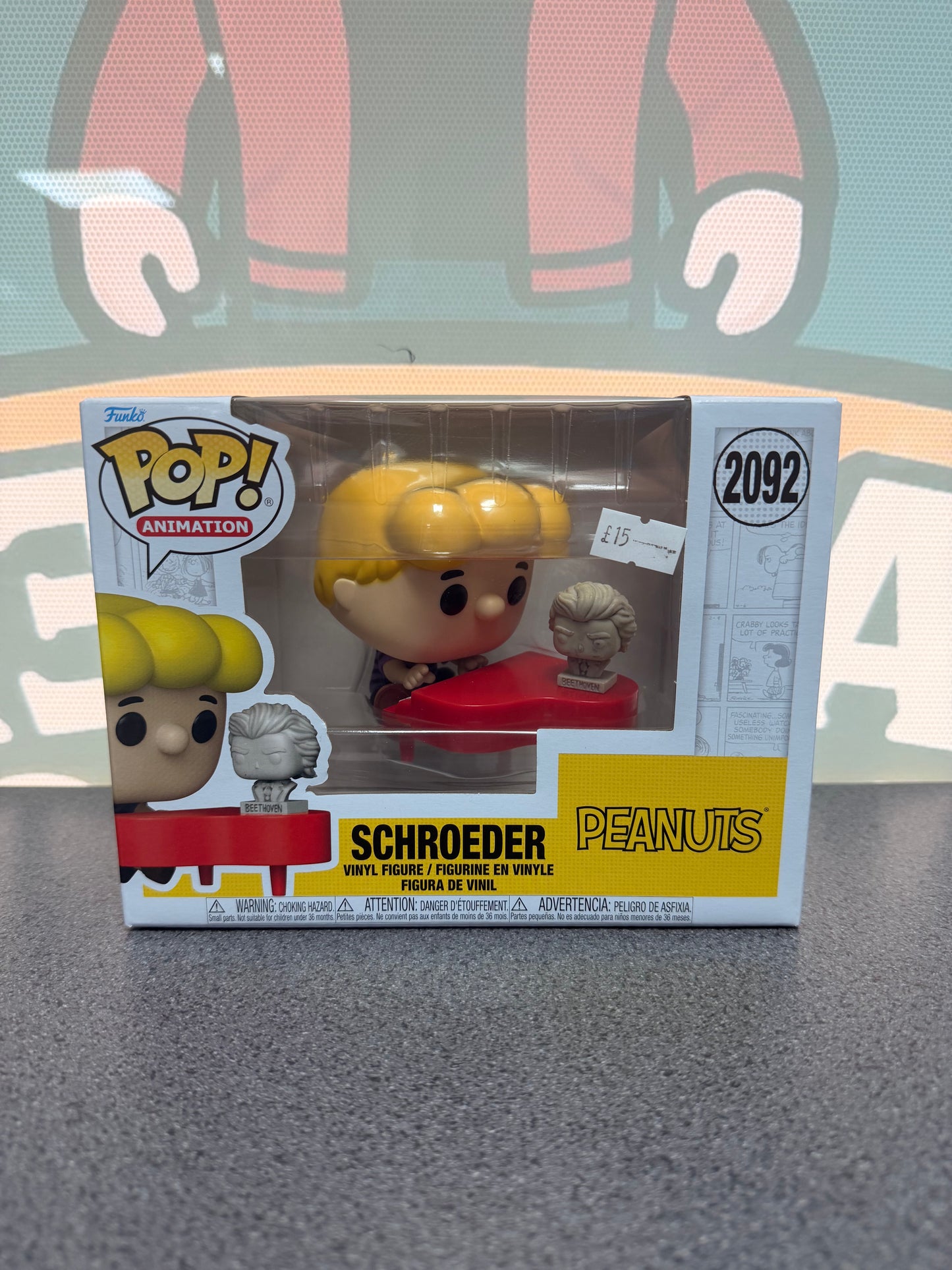Schroeder Funko Pop! Premium #2092 – Peanuts, Playing Piano