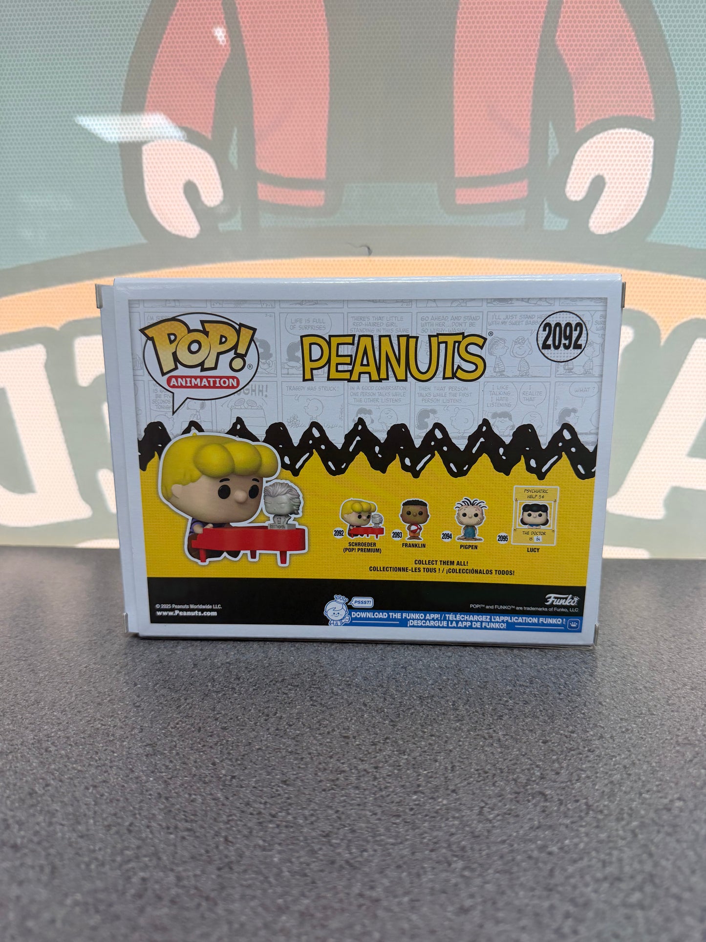 Schroeder Funko Pop! Premium #2092 – Peanuts, Playing Piano