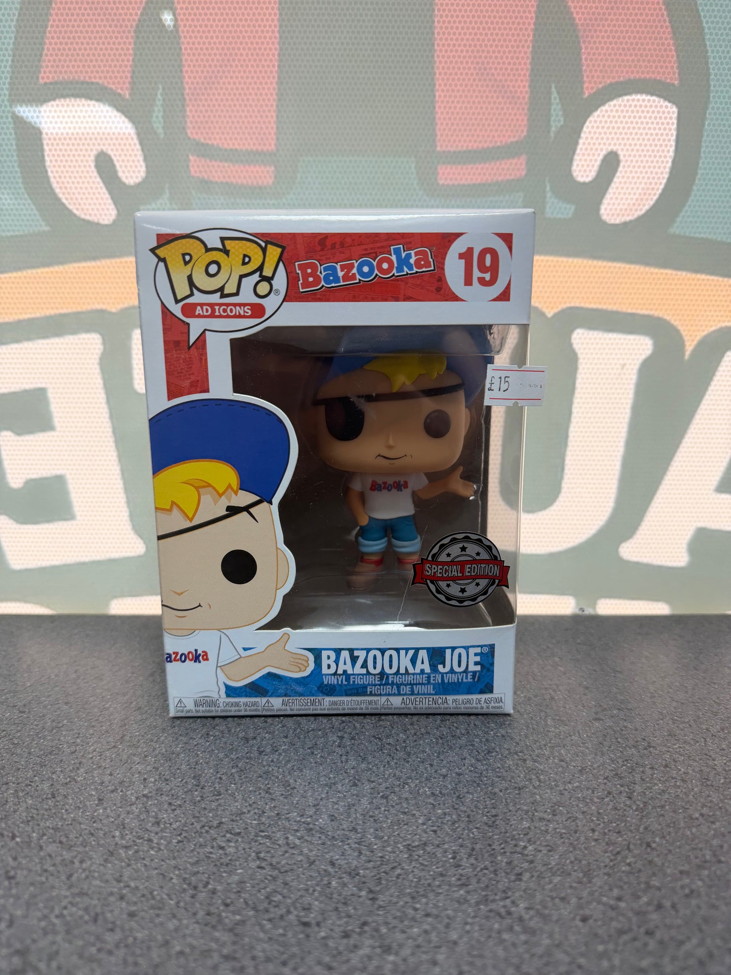 Bazooka Joe Funko Pop! #19 – Ad Icons