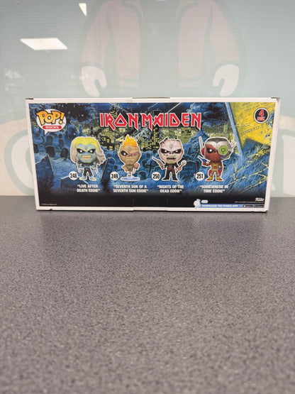 Iron Maiden Funko Pop! 4-Pack – Eddie, Pop! Rocks