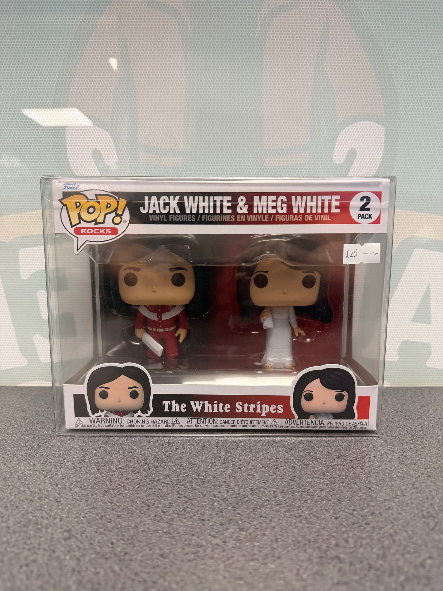 The White Stripes Funko Pop! 2-Pack – Pop! Rocks