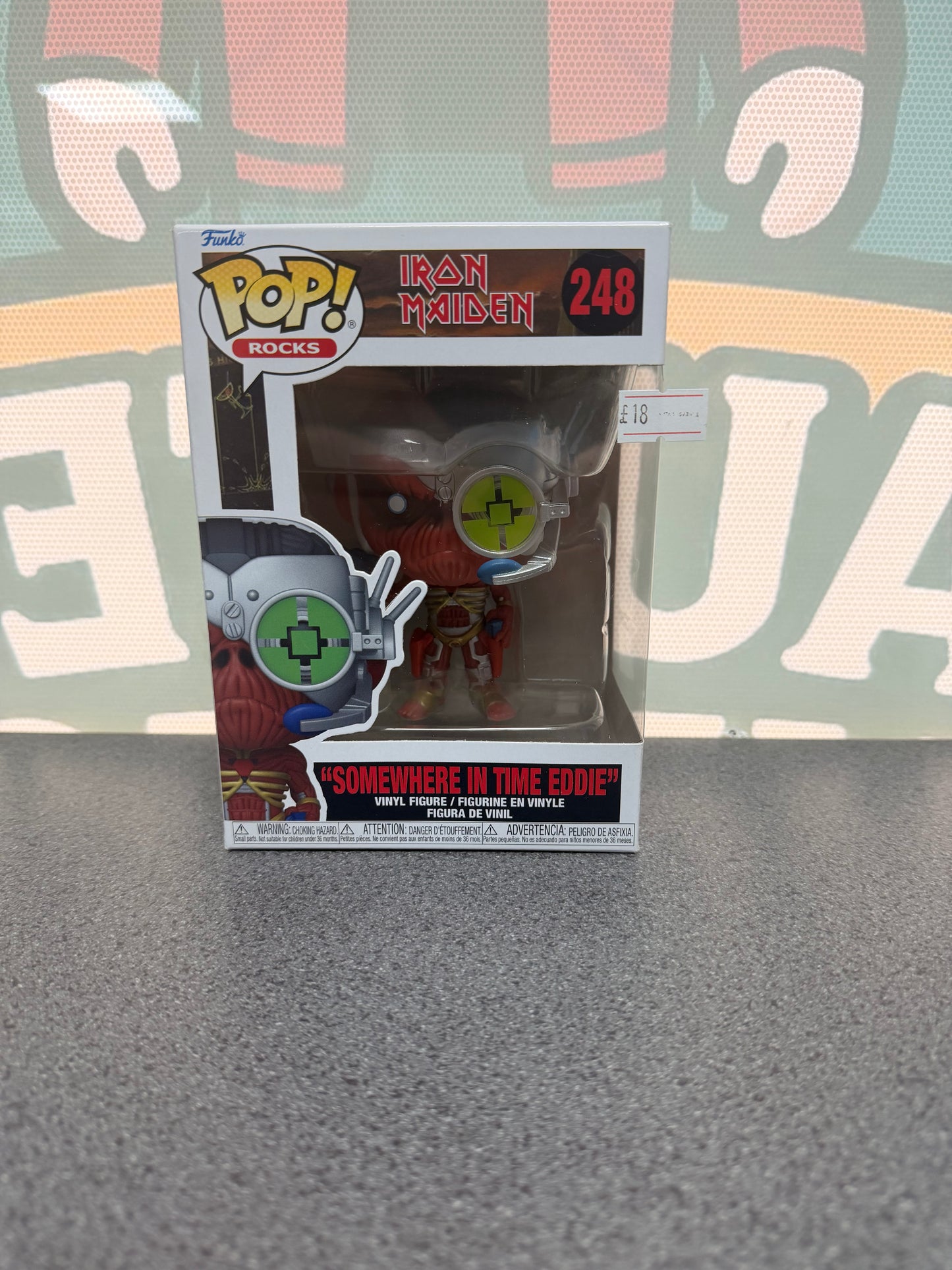 Somewhere in Time Eddie Funko Pop! #248 – Iron Maiden