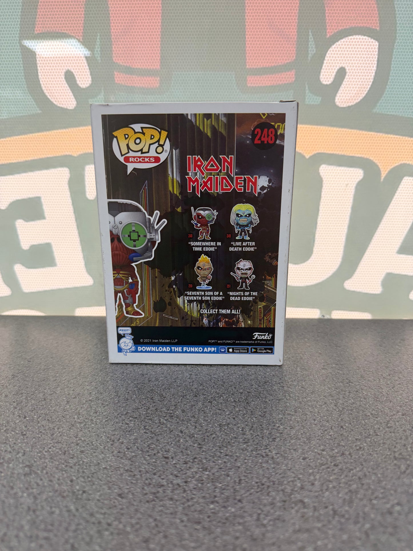 Somewhere in Time Eddie Funko Pop! #248 – Iron Maiden