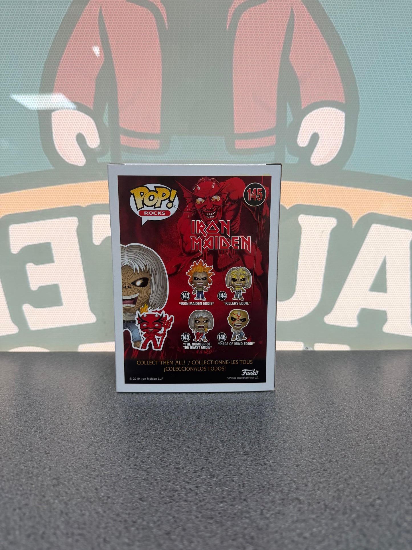 The Number of the Beast Eddie Funko Pop! #145 – Iron Maiden