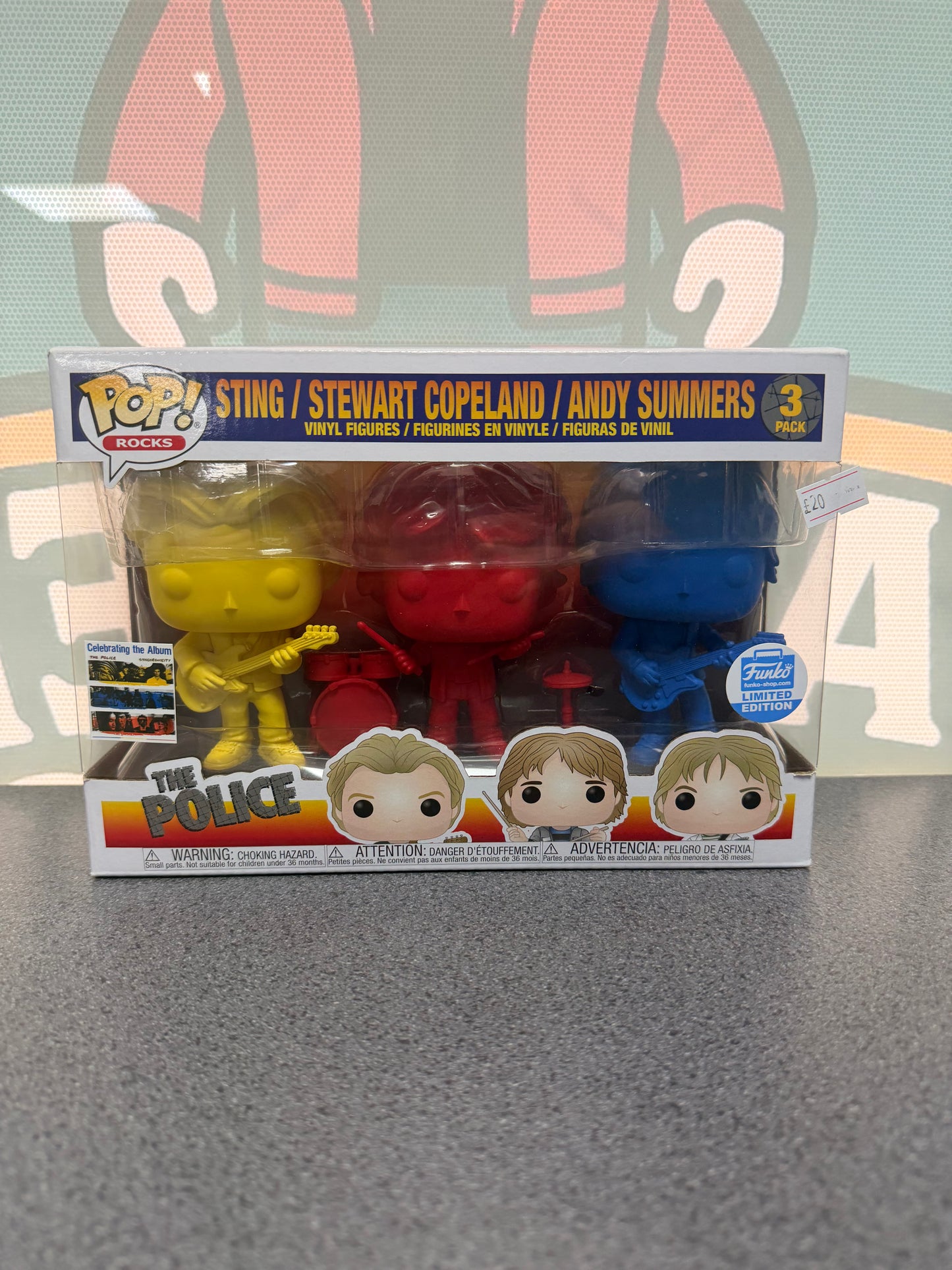 The Police Funko Pop! 3-Pack – Pop! Rocks