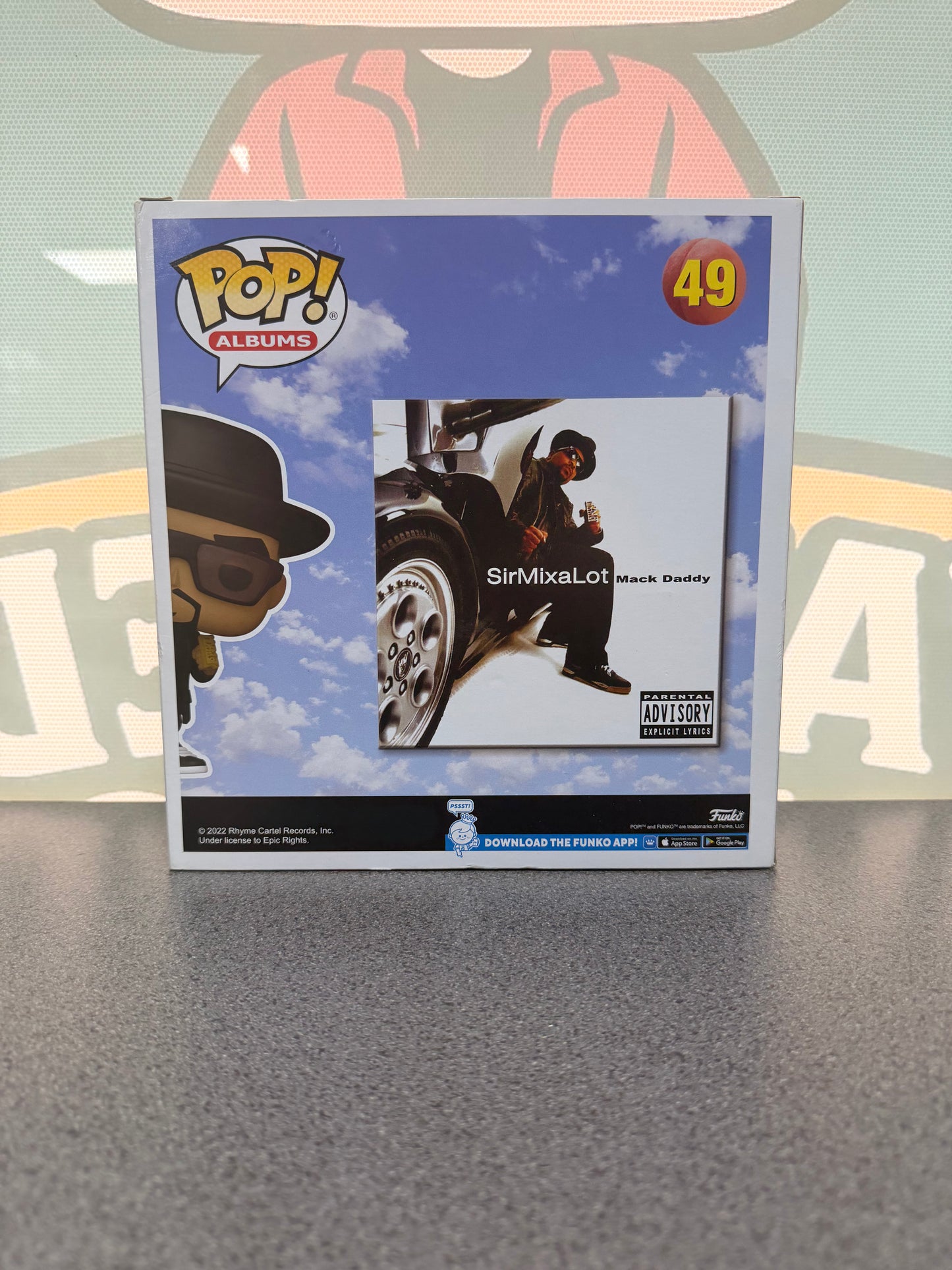 Sir Mix-a-Lot – Mack Daddy Funko Pop! Albums #49