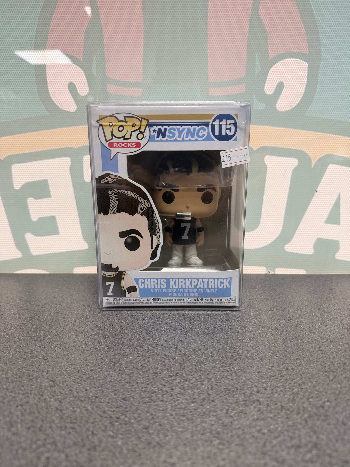 Chris Kirkpatrick Funko Pop! #115 – NSYNC