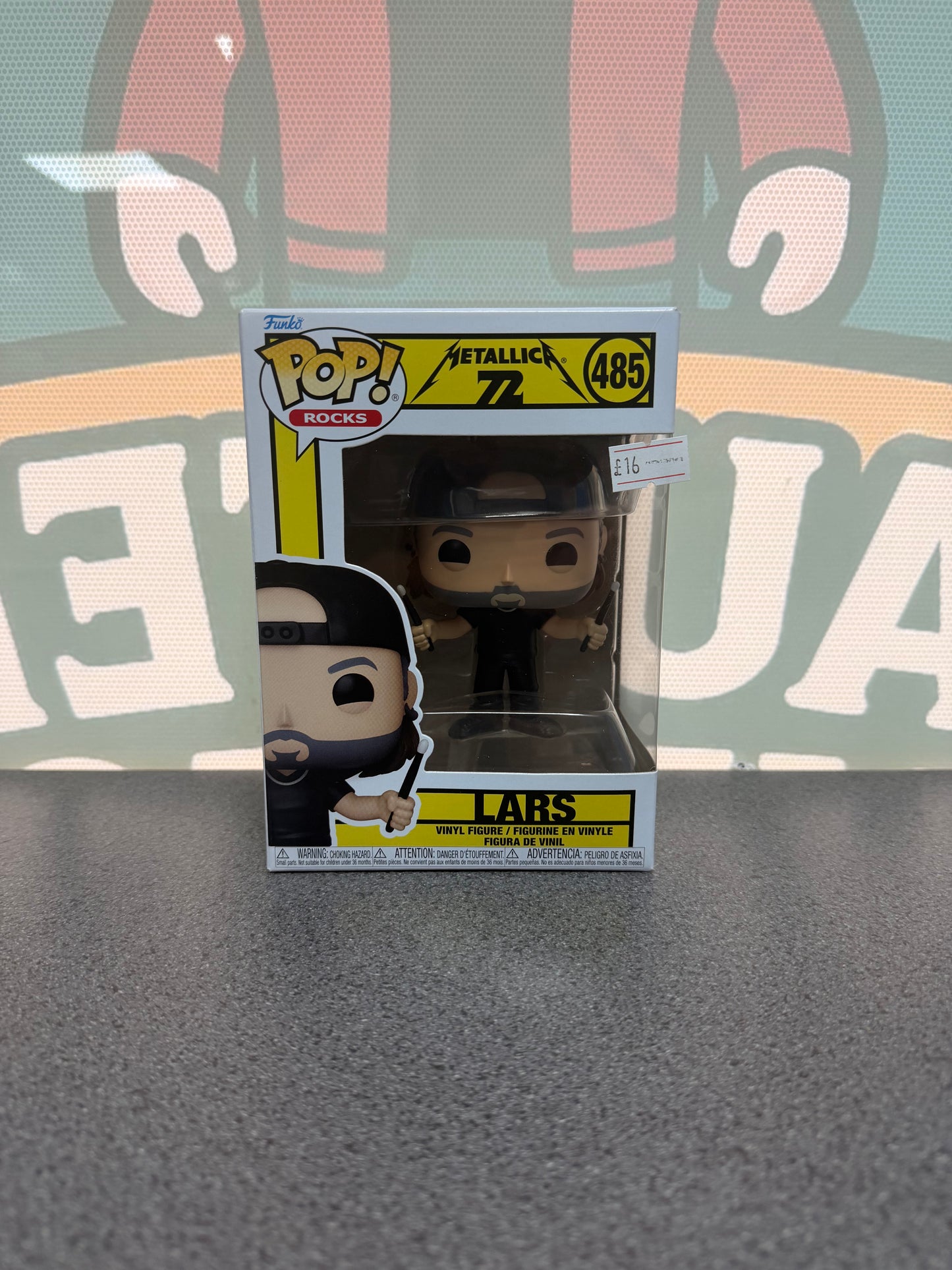 Lars Ulrich Funko Pop! #485 – Metallica, 72 Seasons