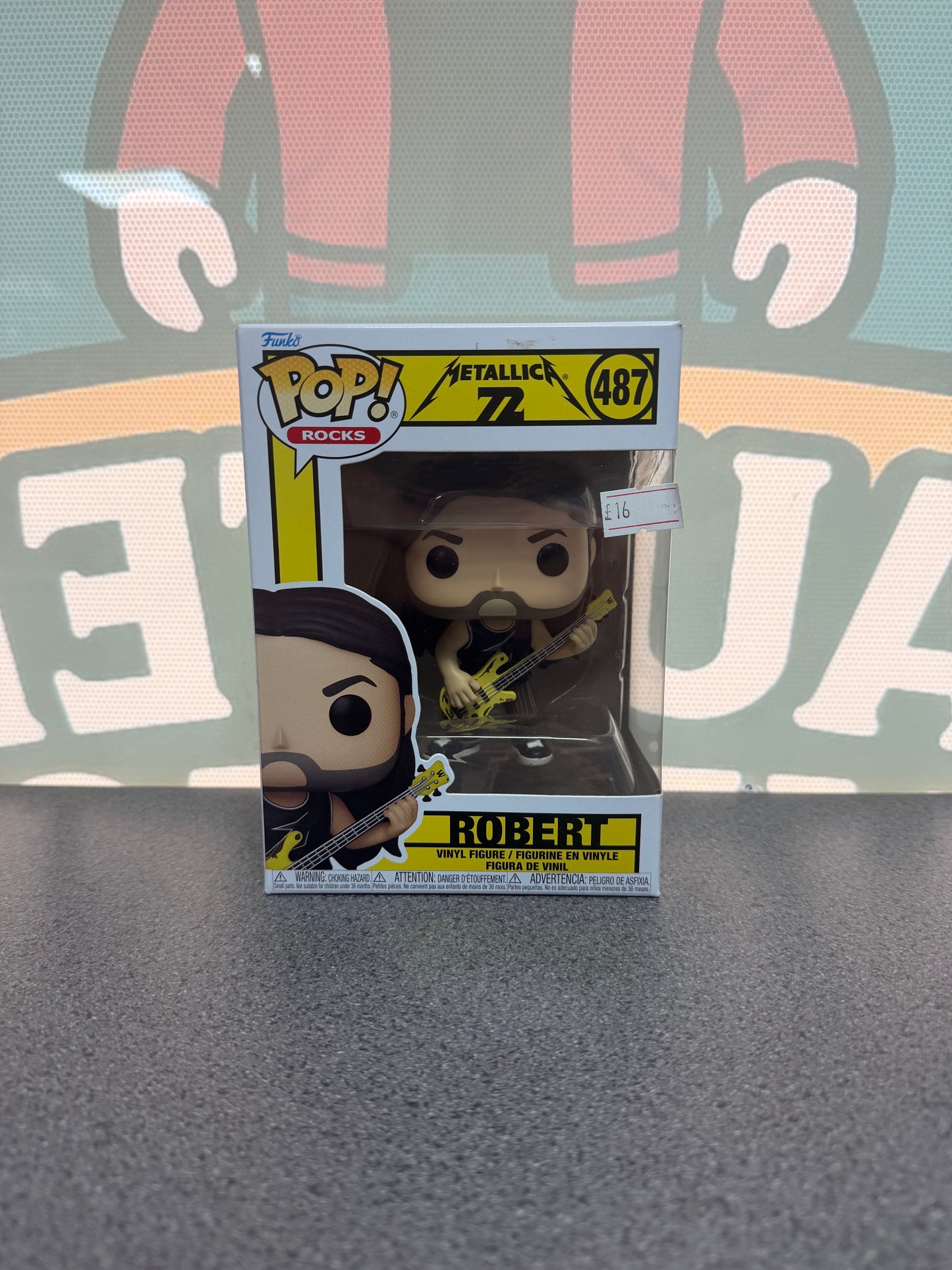 Robert Trujillo Funko Pop! #487 – Metallica, 72 Seasons