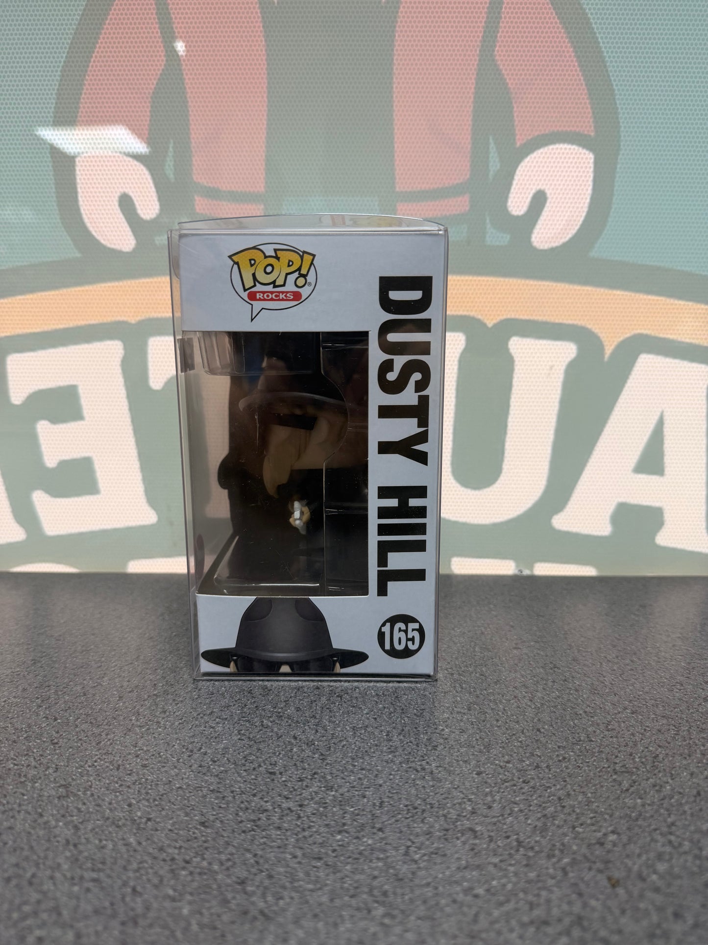 Dusty Hill Funko Pop! #165 – ZZ Top, Flocked