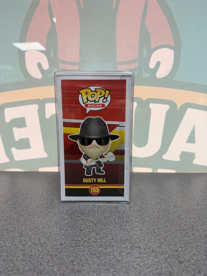 Dusty Hill Funko Pop! #165 – ZZ Top, Flocked