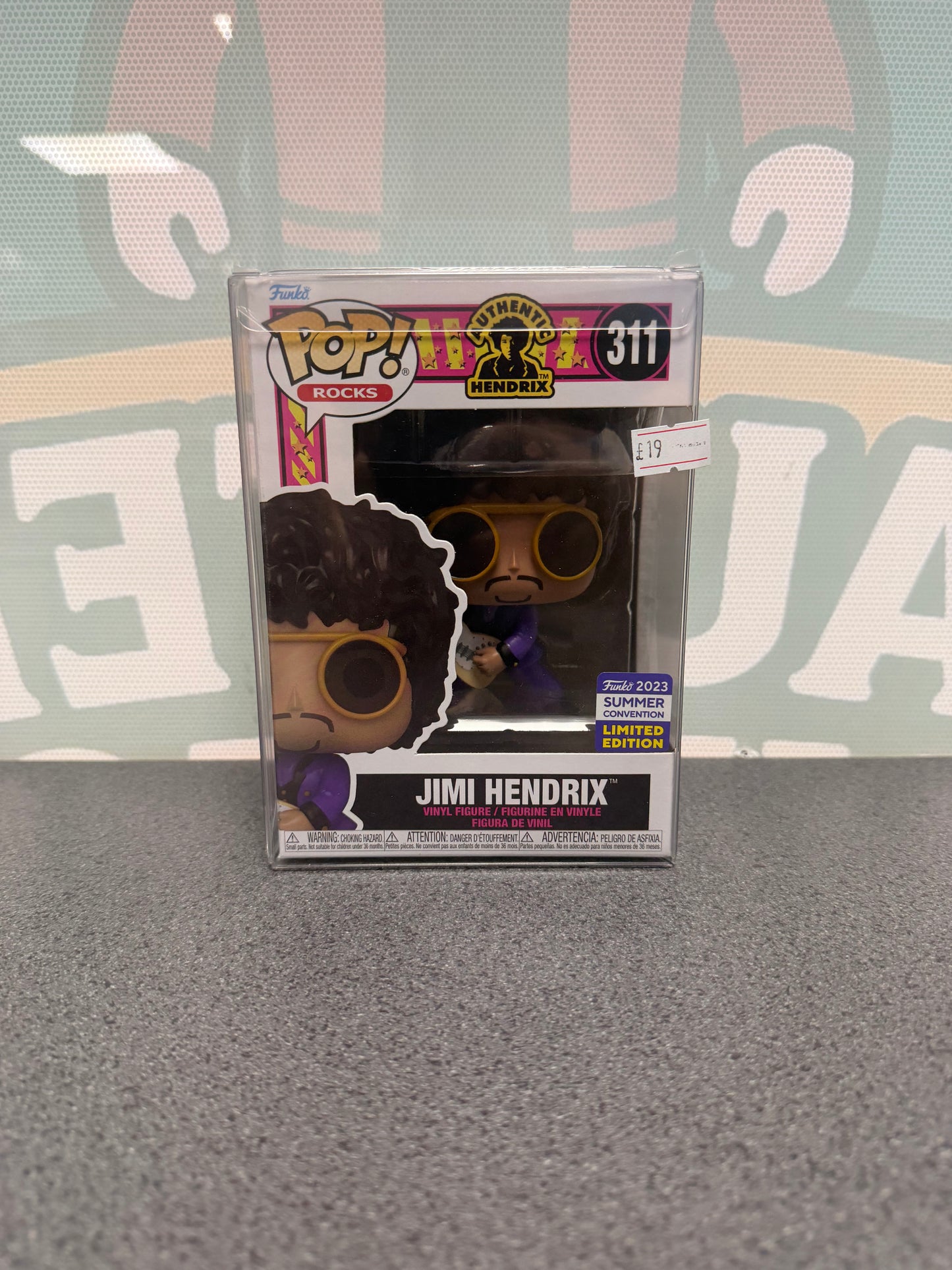 Jimi Hendrix Funko Pop! #311 – Pop! Rocks