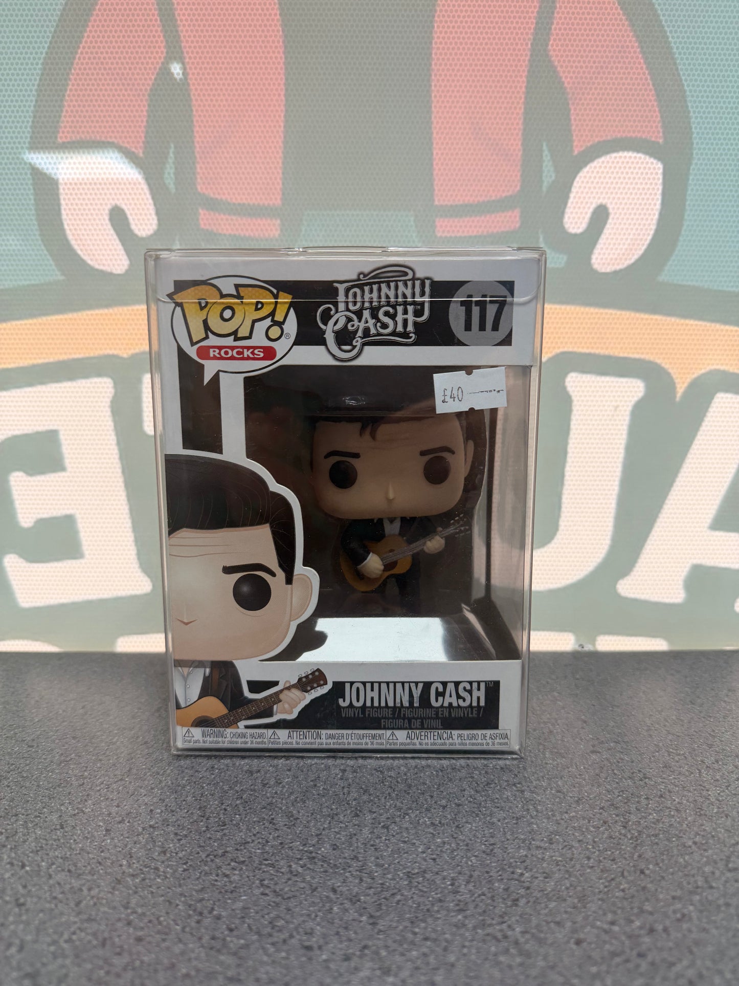 Johnny Cash Funko Pop! #117 – Pop! Rocks