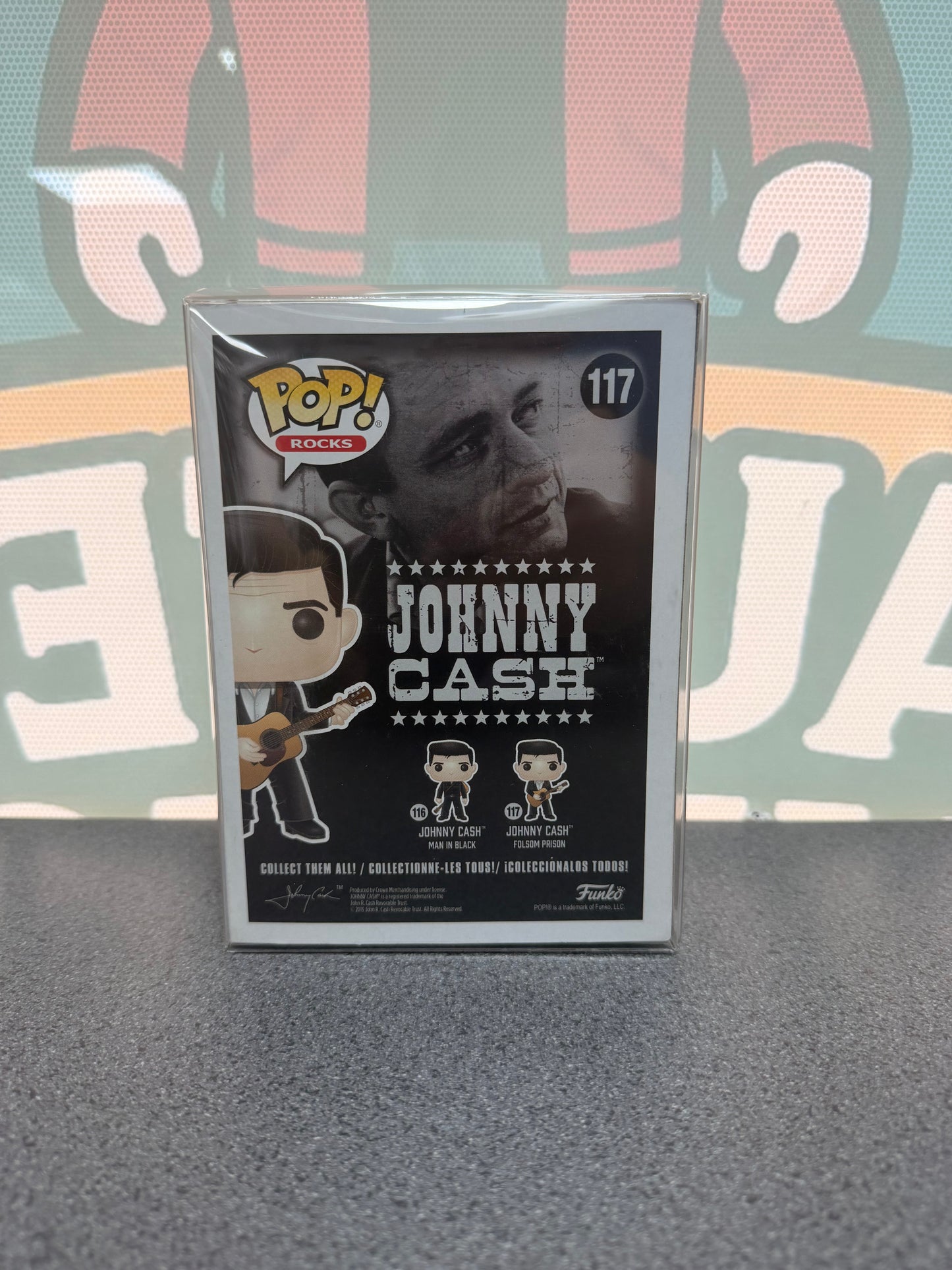 Johnny Cash Funko Pop! #117 – Pop! Rocks